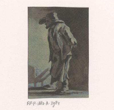 Wanderer em um carrinho de mão de Caspar Jacobsz. Philips