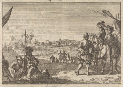 Captura de Nijmegen pelos franceses, 1672 de Caspar Luyken