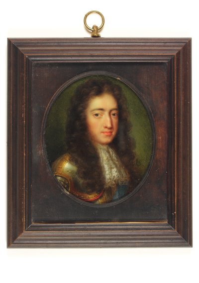 Guilherme III (aguarela em velino) de Caspar Netscher
