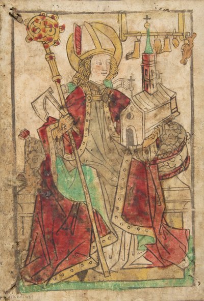 Saint Wolfgang Sch.*1733a, século XV. de Casper