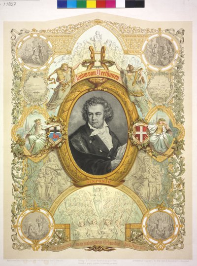 Ludwig van Beethoven de Casper Johann Nepomuk Scheuren