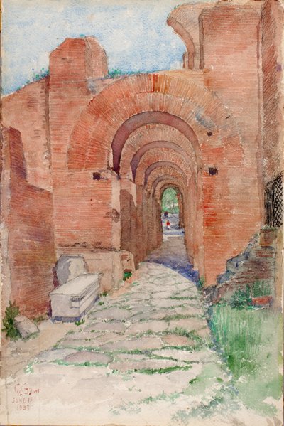 Arcos do Palácio de Nero de Cass Gilbert