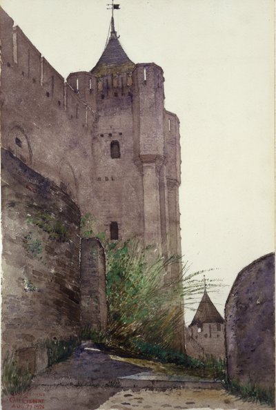 Carcassone, 1926. de Cass Gilbert