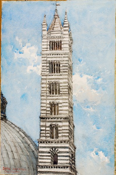 Torre da Catedral, Siena de Cass Gilbert