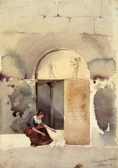 Entrada em Anla, s.d. de Cass Gilbert
