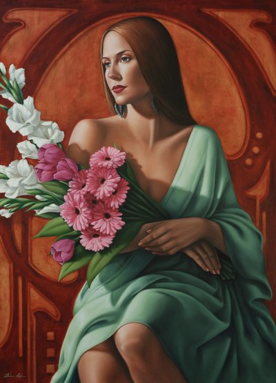Graça (óleo no linho) de Catherine Abel