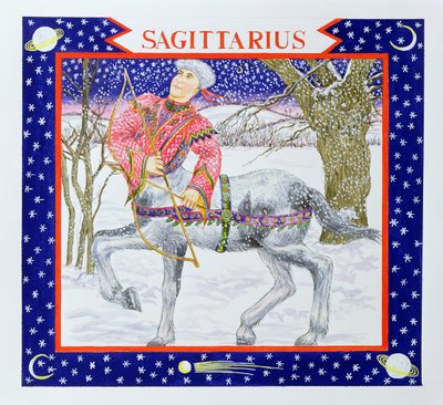 Sagitário (wc no papel) de Catherine Bradbury