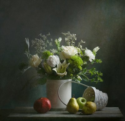 Natureza morta floral elegante de Catherine Wang