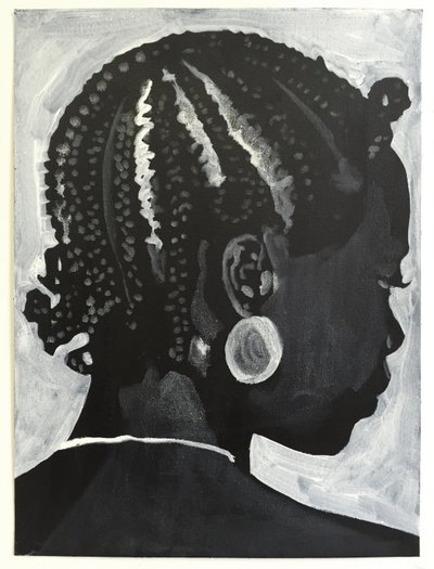 Belladonna: Koroba, 2014 (óleo e acrílico sobre papel) de Cathy Lomax