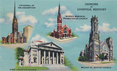 Igrejas de Louisville, Kentucky, 1942 de Caufield and Shook
