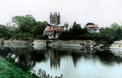 Catedral de Hereford, 1926. de Cavenders Ltd