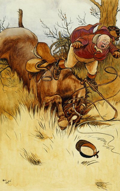 Uma queda "é uma coisa horrível", de Cecil Charles Windsor Aldin