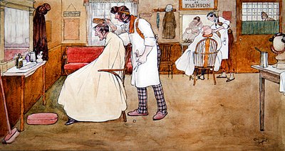 "Air getting rayther thin on the crown", ilustração de Handley Cross de R. S. Surtees (caneta e tinta com aquarela sobre papel) de Cecil Charles Windsor Aldin