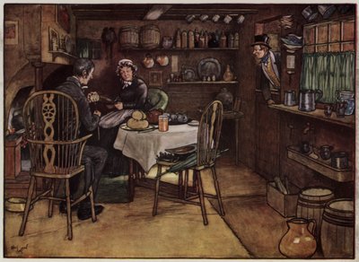 Ilustração para os Documentos Pickwick de Cecil Aldin de Cecil Charles Windsor Aldin