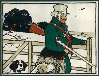Velhos Desportos e Jogos Ingleses: Tiroteio de Cecil Charles Windsor Aldin