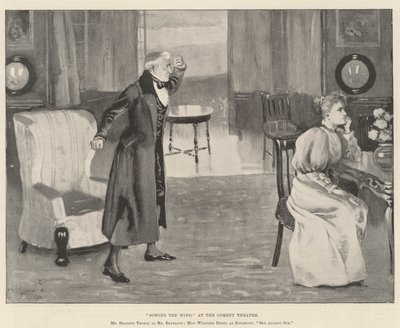 Semeando o vento, no teatro da comédia de Cecil Charles Windsor Aldin