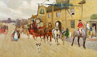 A Grande Estrada do Norte, O Sino em Stilton de Cecil Charles Windsor Aldin