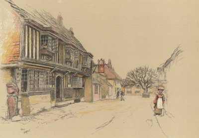 O Star Inn, Alfriston de Cecil Charles Windsor Aldin