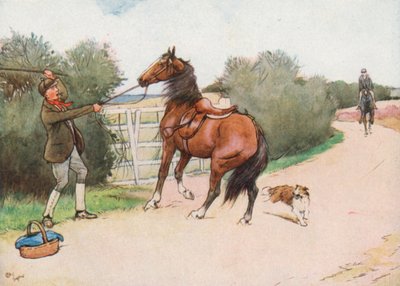 Então o menino saiu e deu-lhe uma surra dura de Cecil Charles Windsor Aldin