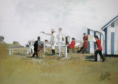 A Gama Pistol, Campo Bisley de Cecil Cutler