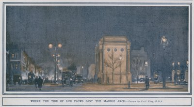 Onde a maré da vida passa pelo Marble Arch de Cecil King