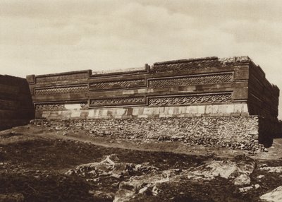 México: Ruínas de Mitla, Estado de Oaxaca (foto p/b) de Cecile Seler Sachs