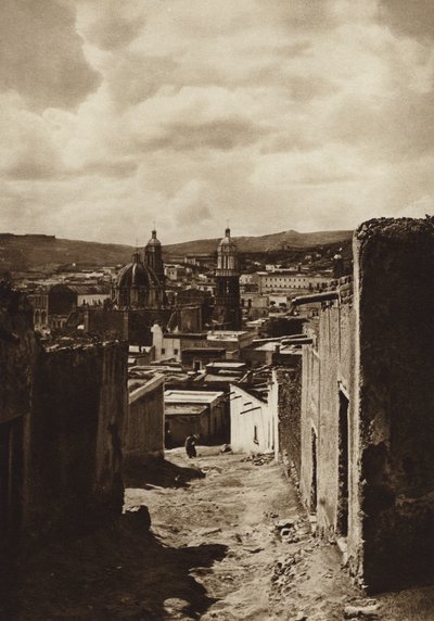 México: Zacatecas (foto a p/b) de Cecile Seler Sachs