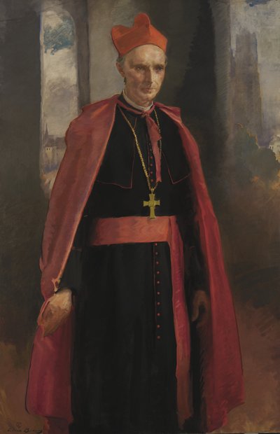 Cardeal Mercier, 1919. de Cecilia Beaux