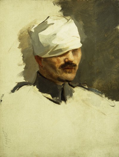 Tenente Jean Julien Lemordant, c. 1918 (óleo sobre tela) de Cecilia Beaux