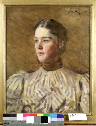 Auto-retrato, 1894 de Cecilia Beaux