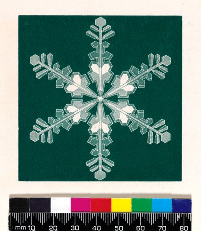 Cristais de neve de Cecilia Glaisher