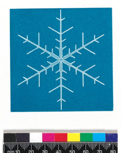 Cristais de neve de Cecilia Glaisher