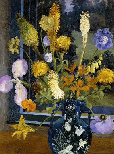 Flores em Feering de Cedric Morris