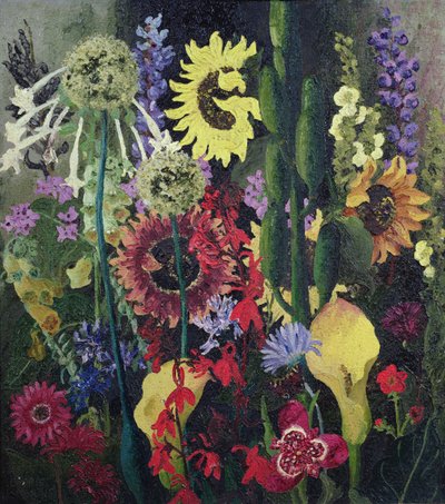 Paisagem do jardim nº 2 de Cedric Morris