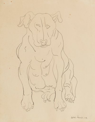Cachorro macho de Nancy Morris de Cedric Morris