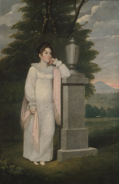 Sra. Cephas Thompson Olivia Leonard, ca. 1810-20. de Cephas Thompson