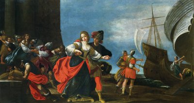 O rapto de Helena de Tróia de Cesare Dandini