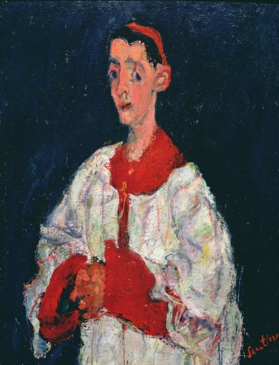 Coro Menino, 1928 de Chaim Soutine