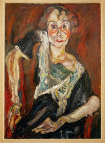 A velha atriz de Chaim Soutine
