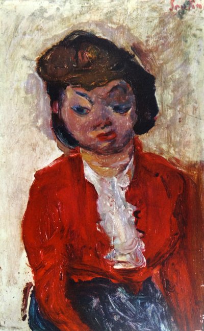 Mulher inglesa 1922, de Chaïm Soutine (1893 1943). de Chaim Soutine
