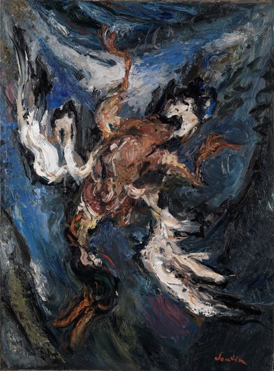 Pato sobre fundo azul de Chaim Soutine