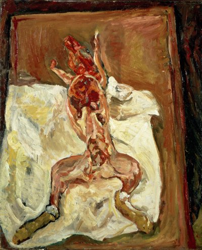 Coelho Esfolado, c.1921 (óleo sobre tela) de Chaim Soutine