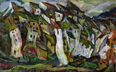 Casas, 1919-22 de Chaim Soutine