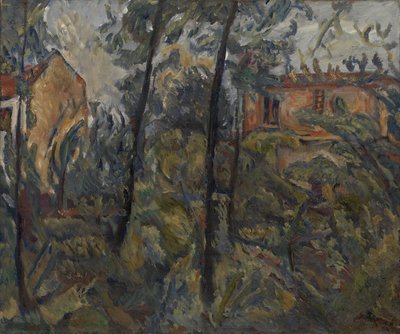 Paisagem com casas, c. 1918 de Chaim Soutine