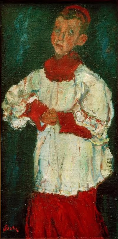 A criança do coro de Chaim Soutine