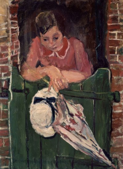 MULHER COM SOMBRA - S XX - EXPRESSIONISMO FRANCÊS de Chaim Soutine