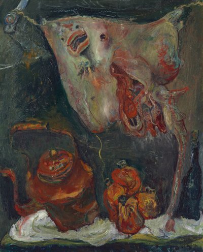 Ainda vida com Rayfish, 1923 de Chaim Soutine