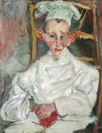O pequeno pasteleiro de Cagnes; Le Patissier de Cagnes, c.1922-1923 de Chaim Soutine