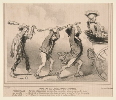 História das Revoluções Sociais, de Le Charivari de Cham