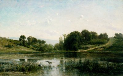 As Lagoas de Gylieu de Charles Francois Daubigny